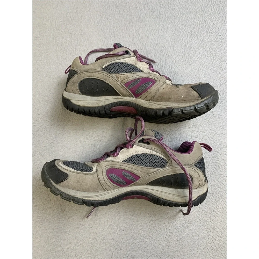 MERRELL Shoes Women's 6.5 Select‎ Dry Gray Purple Laces Air Cushion Select Grip